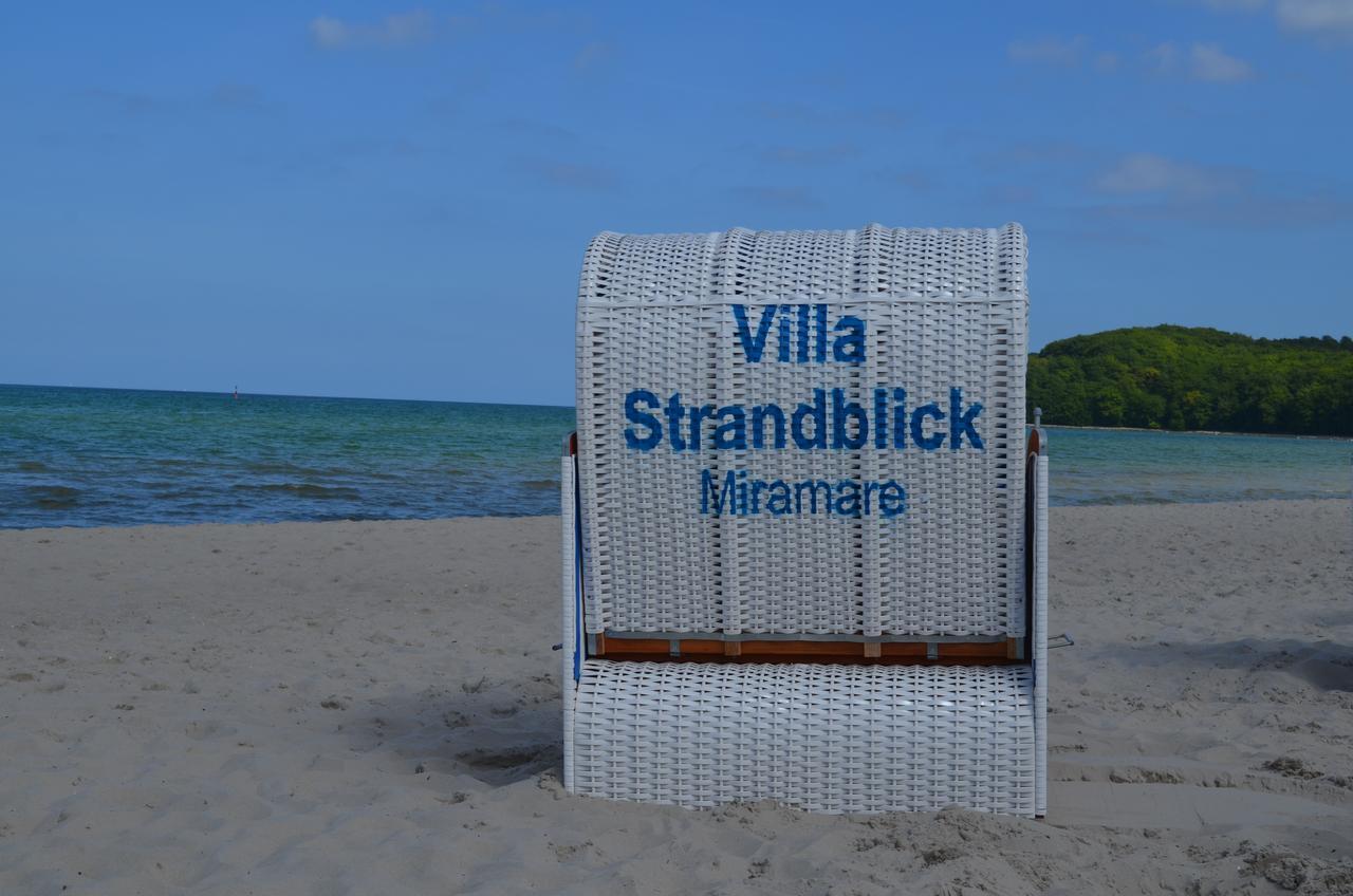 Villa Strandblick - Wohnung Miramare Binz Buitenkant foto